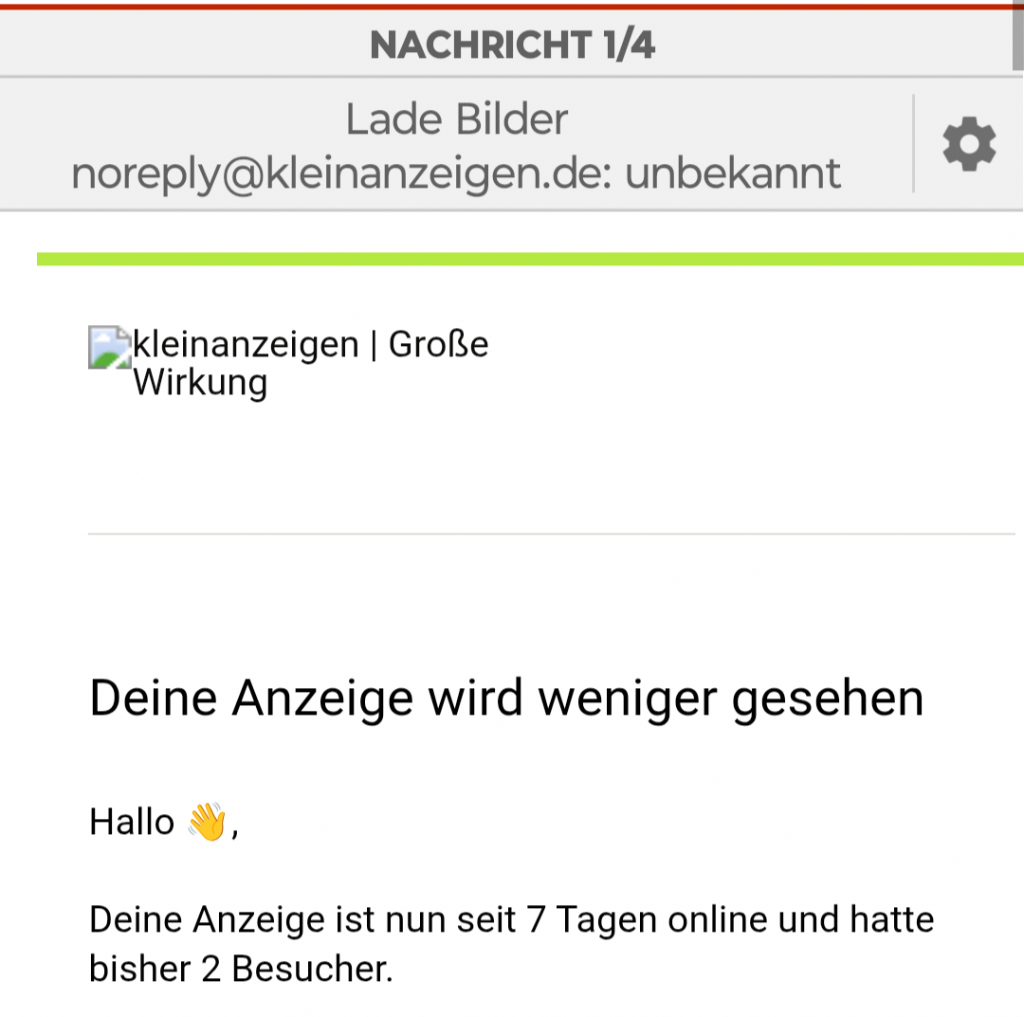 Screenshot von Aqua Mail